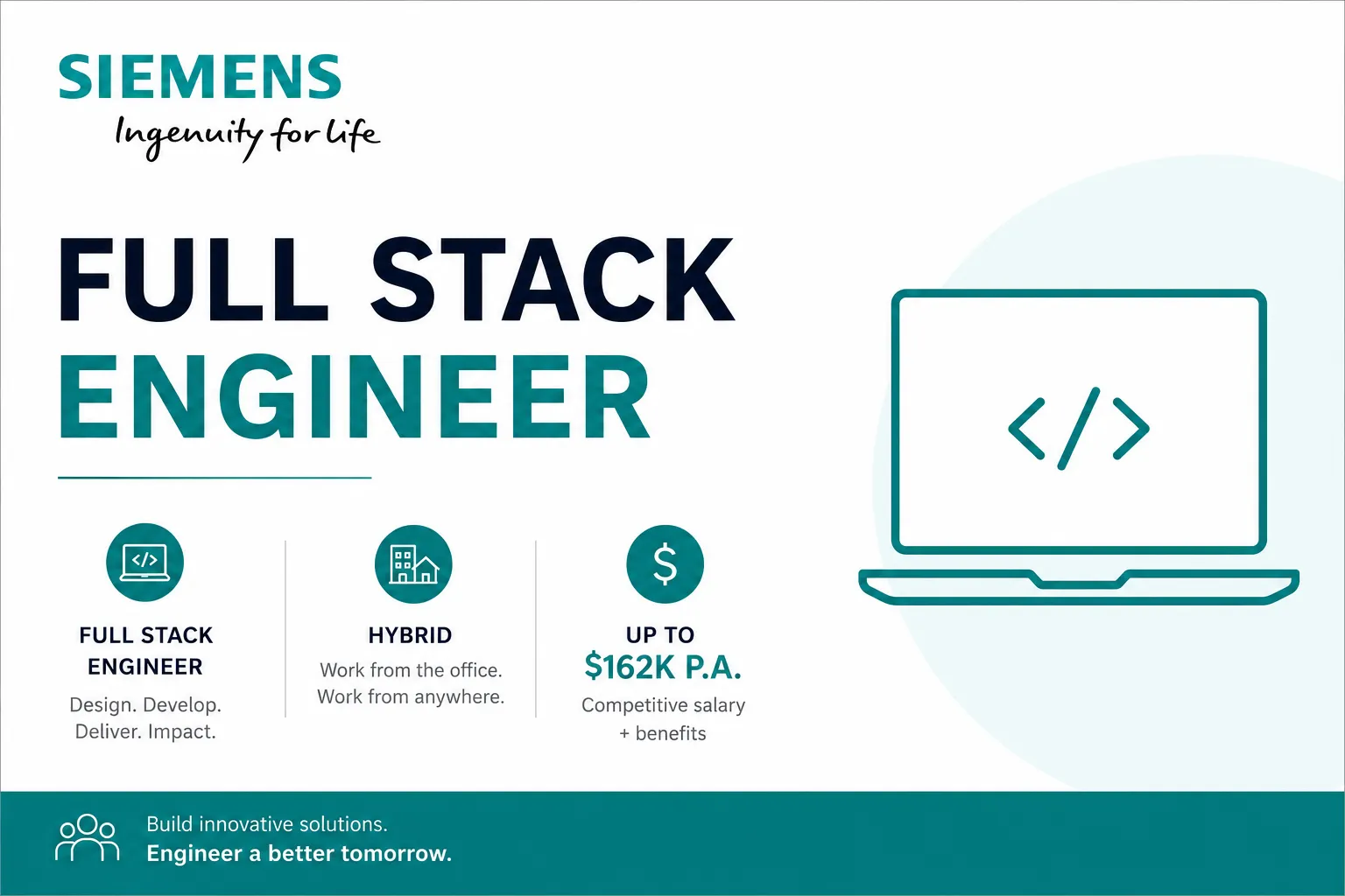 Siemens Full Stack Engineer Job