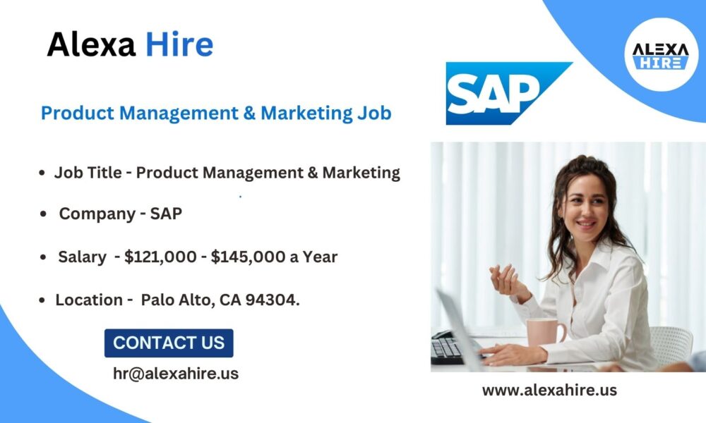 Product Management and Marketing at SAp Apply Right Now