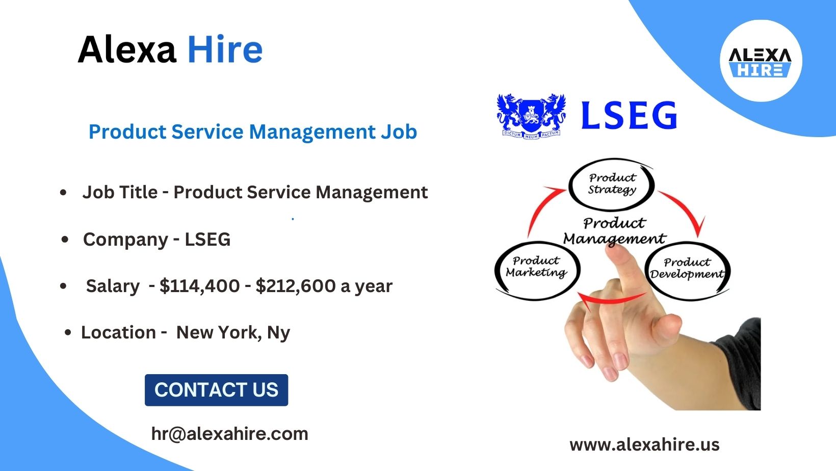 Product Service Management at LSEG Apply Right Now