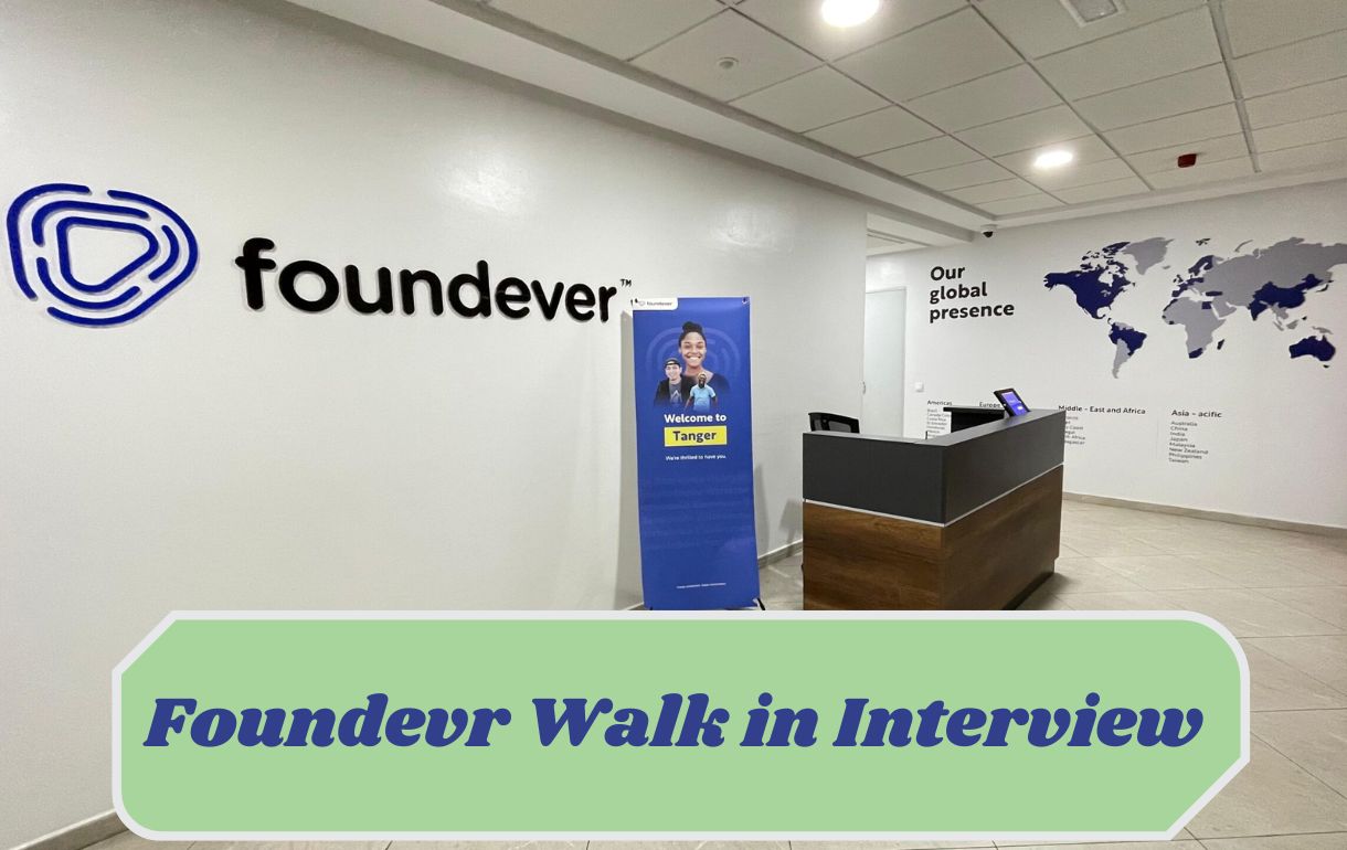 Walk-in interview At Founever |  ₹ 3-3.75 LPA | 1 to 5 year