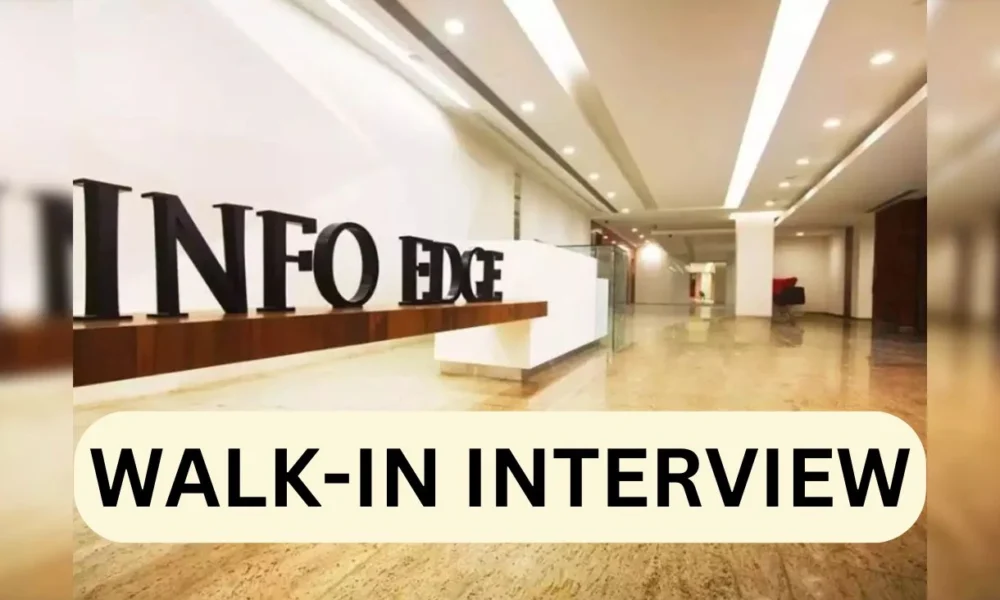 Info Edge Walk-in-Interview in Kanpur/Lucknow