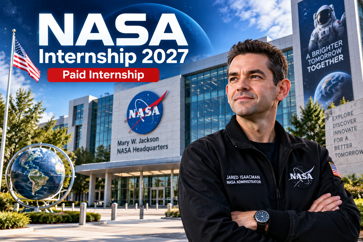 NASA Internship 2027 – Paid Internships, Eligibility, Deadline & Apply