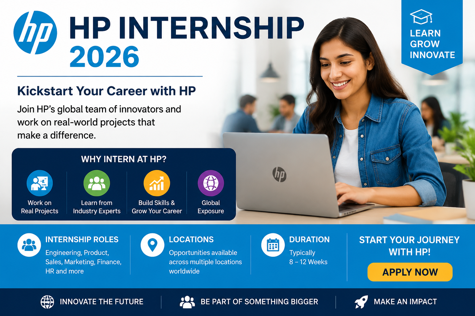 HP Internship 2026: Apply Online for Student Internship Opportunities