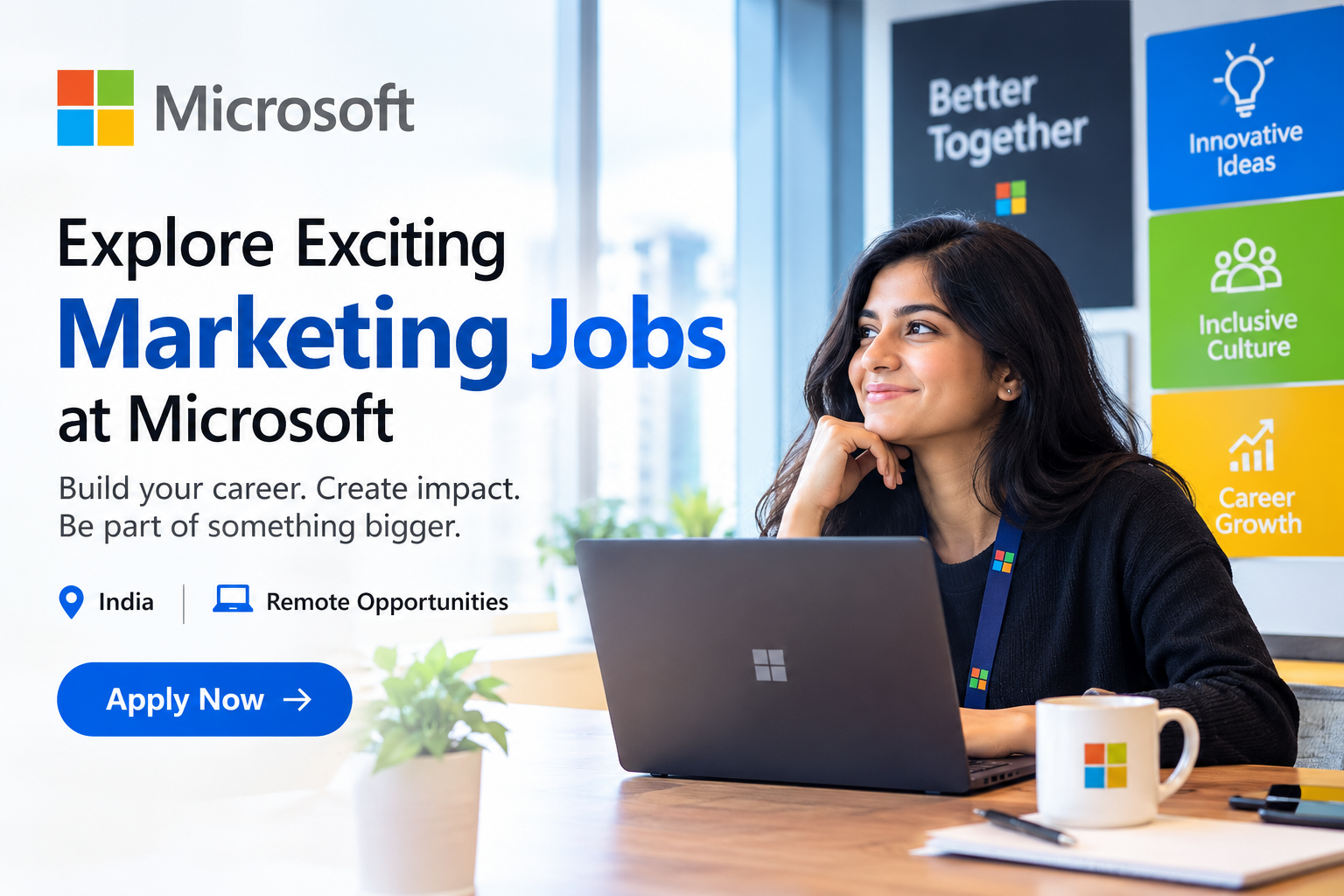 Microsoft Marketing Jobs in India 2026 – Apply Online