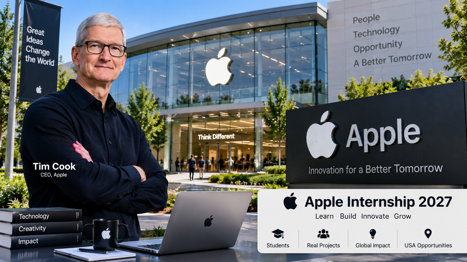 Apple Internship 2027 USA – Data Science, AI, Software Engineering & Apply