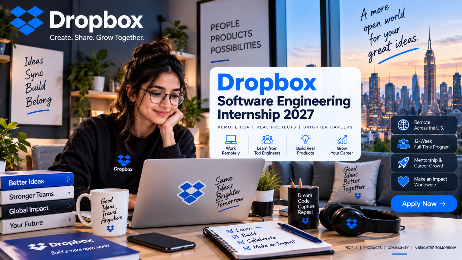 Dropbox Software Engineering Internship 2027 – High-Impact Remote USA Opportunity